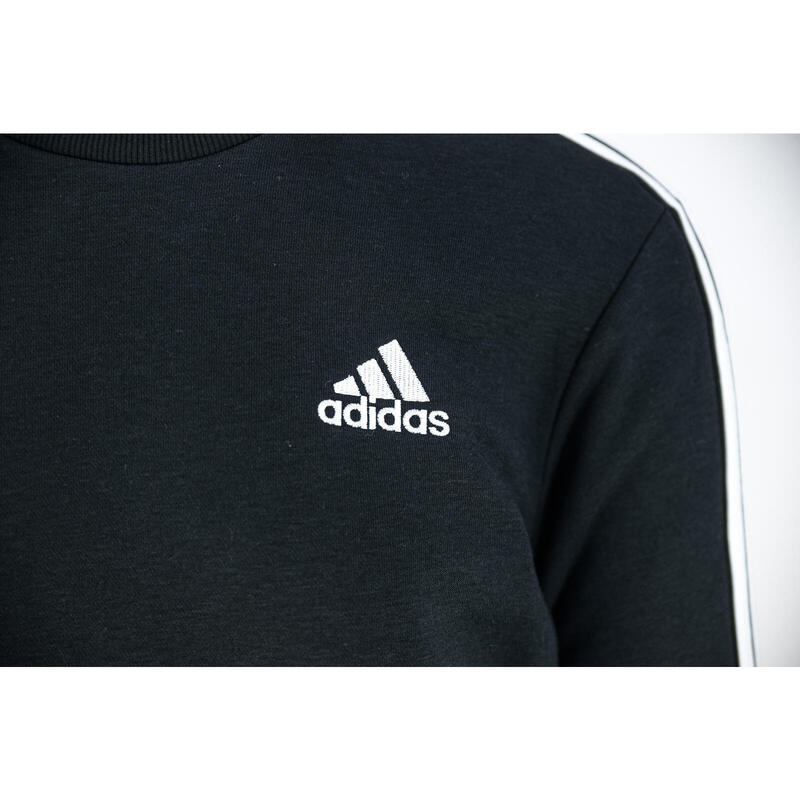 Blouse adidas Essentials Fleece Cut 3-Stripes, Zwart, Mannen