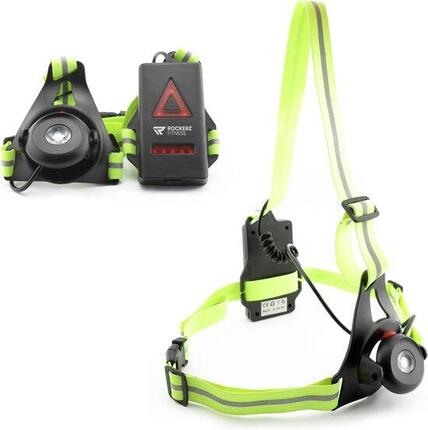 LED-Brustlampe – Laufbeleuchtung – Schwarz – Verstellbar