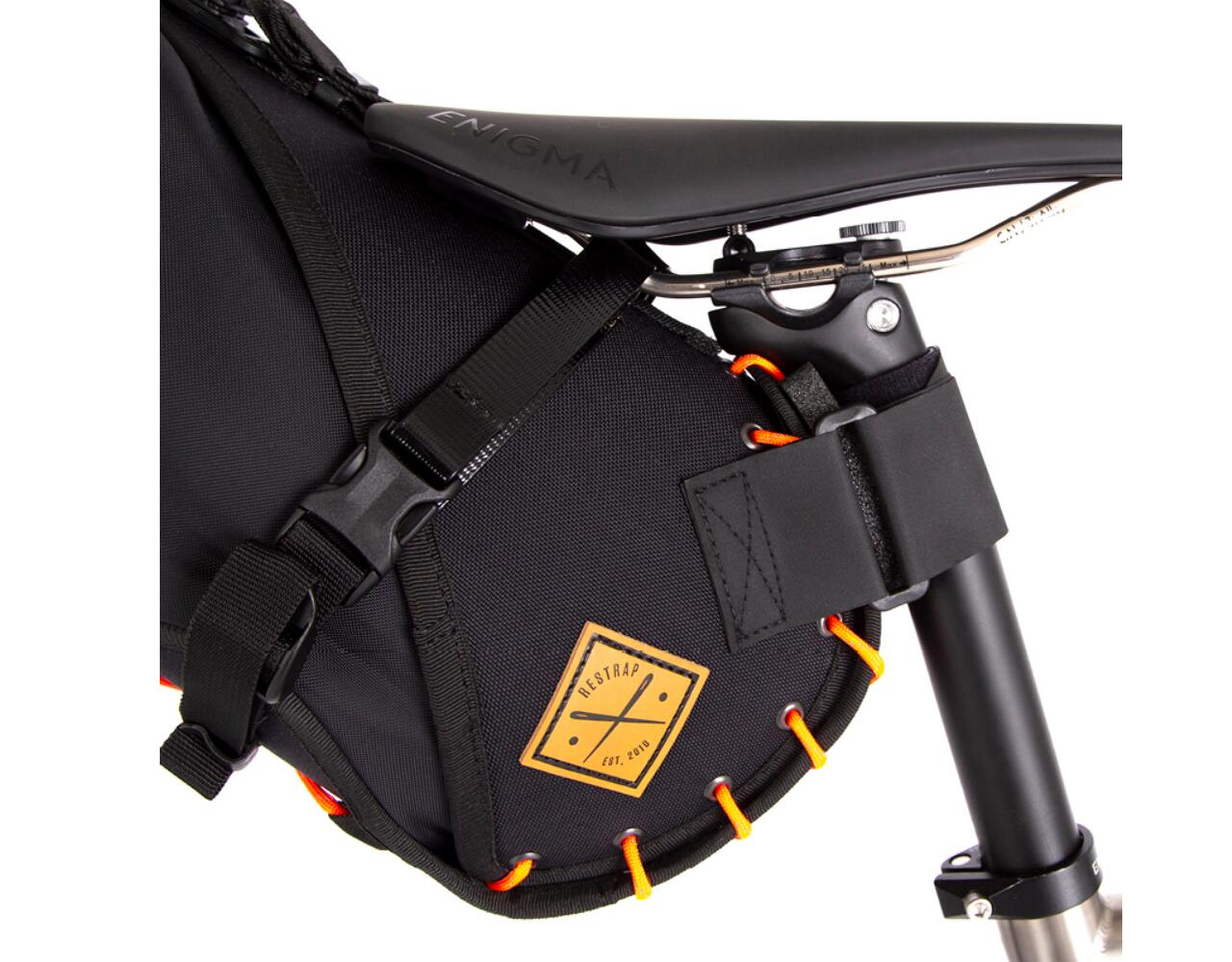 Saddle Bag male cycling luggage, black 5/5