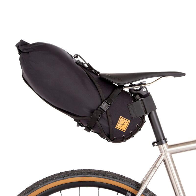 Sacoche de selle avec Drybag 8 L - Noir