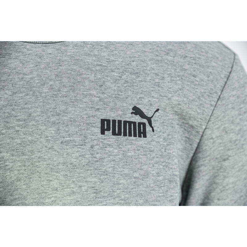 Sport felső Puma Essential Logo Crew Neck, Szürke, Férfiak