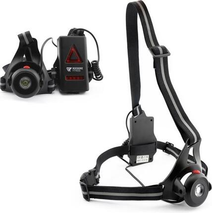 LED-Brustlampe – Laufbeleuchtung – Schwarz – Verstellbar