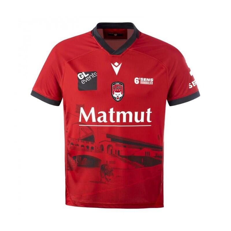 MAILLOT RUGBY REPLICA LOU 2022/2023 EXTERIEUR - MACRON