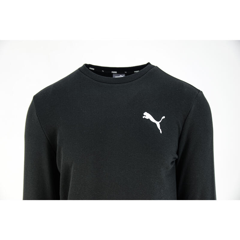 Blouse Puma Ess Logo Crew, Zwart, Mannen