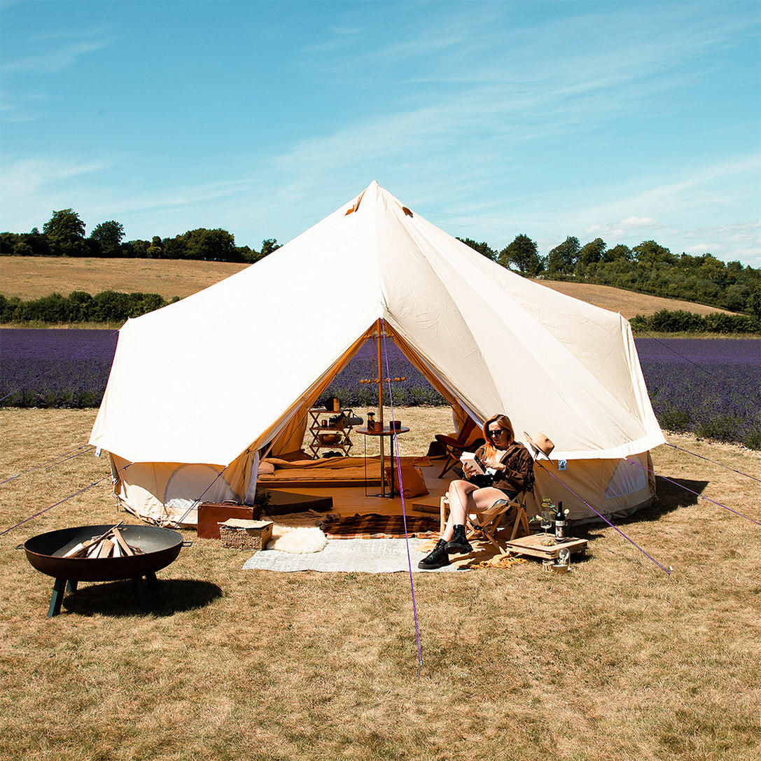 Classic Bell Tent - Quad Door 4/5