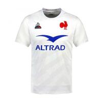 MAILLOT BLANC RUGBY XV DE FRANCE 2022/2023 EXTERIEUR - LE COQ SPORTIF