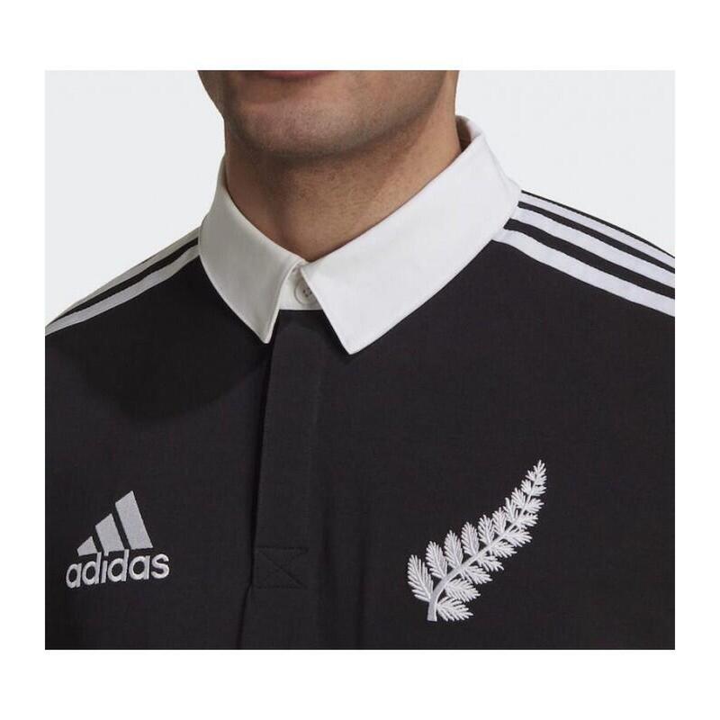 POLO NOIR CLASSIQUE MANCHES LONGUES ALL BLACKS - ADIDAS