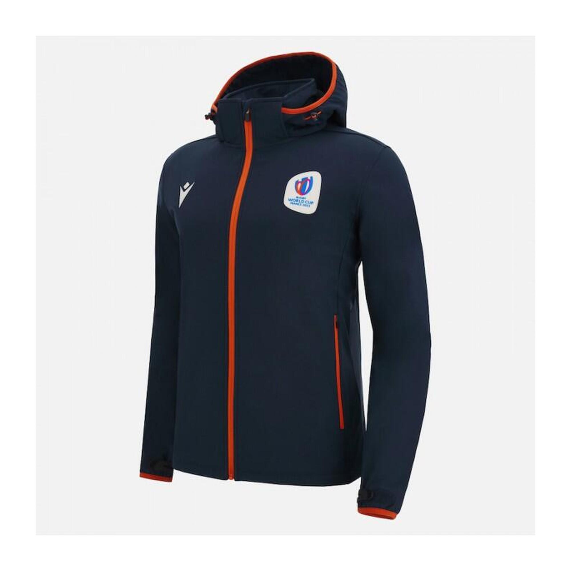 Veste Capuche Rugby Coupe Du Monde De Rugby France 2023 - Bleu Marine - Macron