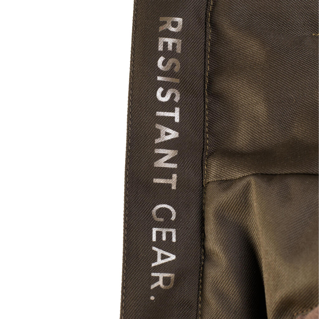 Jagdjacke Regenjacke 500 warm grün 