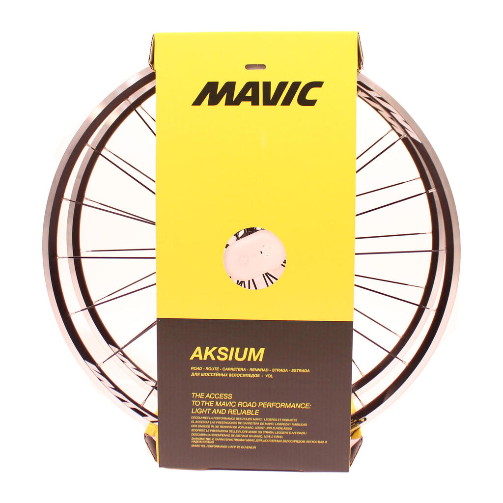 ЧИФТ ШОСЕЙНИ КАПЛИ 700 MAVIC AKSIUM, ЧЕРНИ