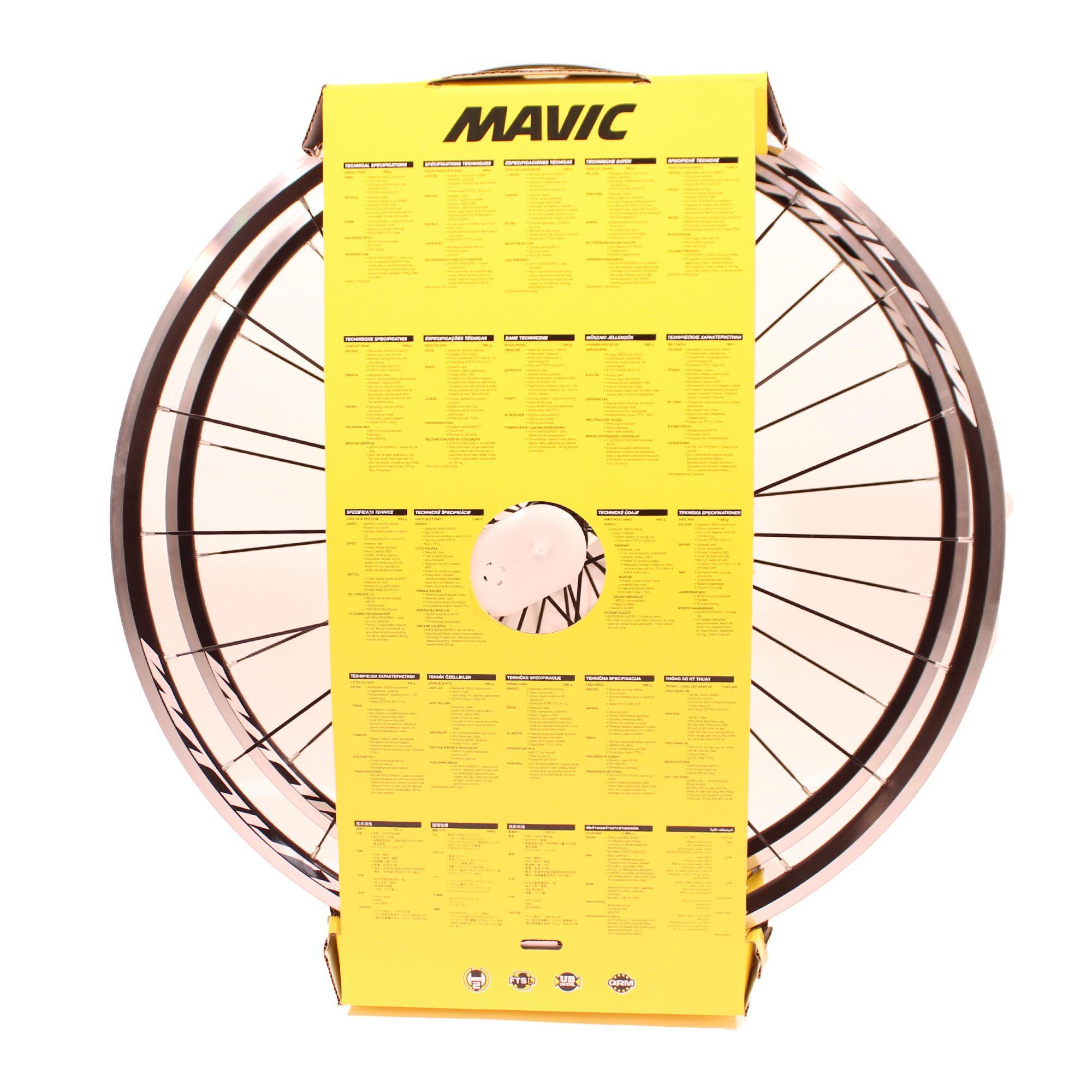 MAVIC COPPIA DI RUOTE AKSIUM