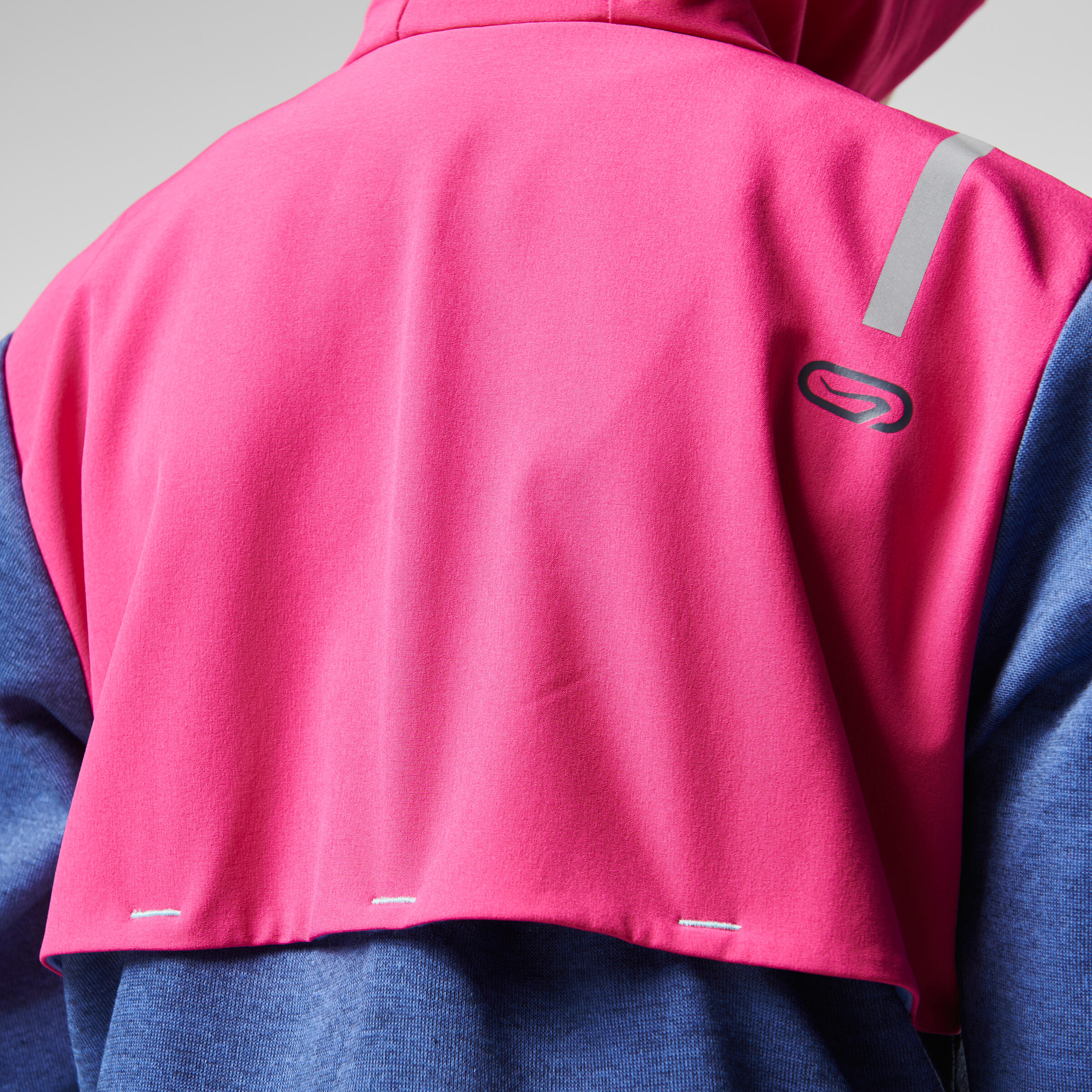 Elio Children's Running Hooded Jersey - Pink/Blue
 12/16