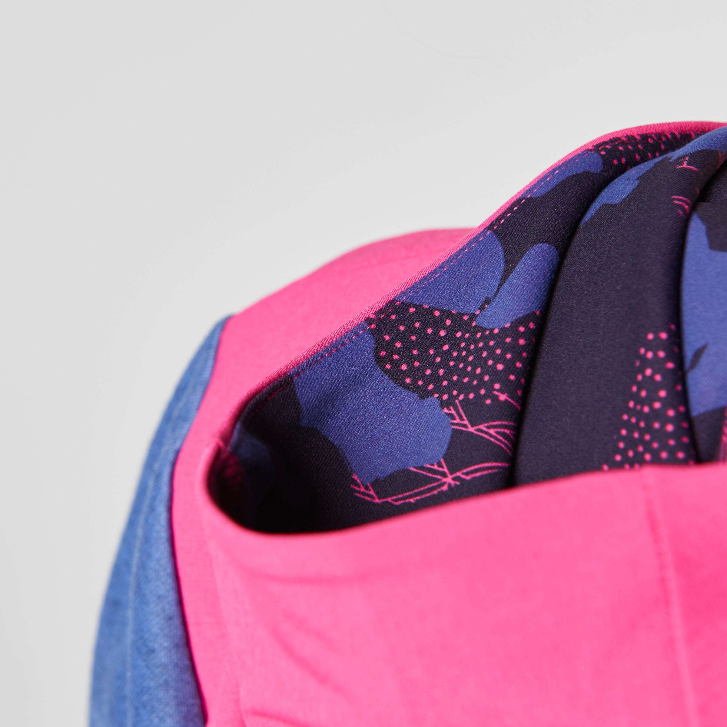 Elio Children's Running Hooded Jersey - Pink/Blue
 15/16