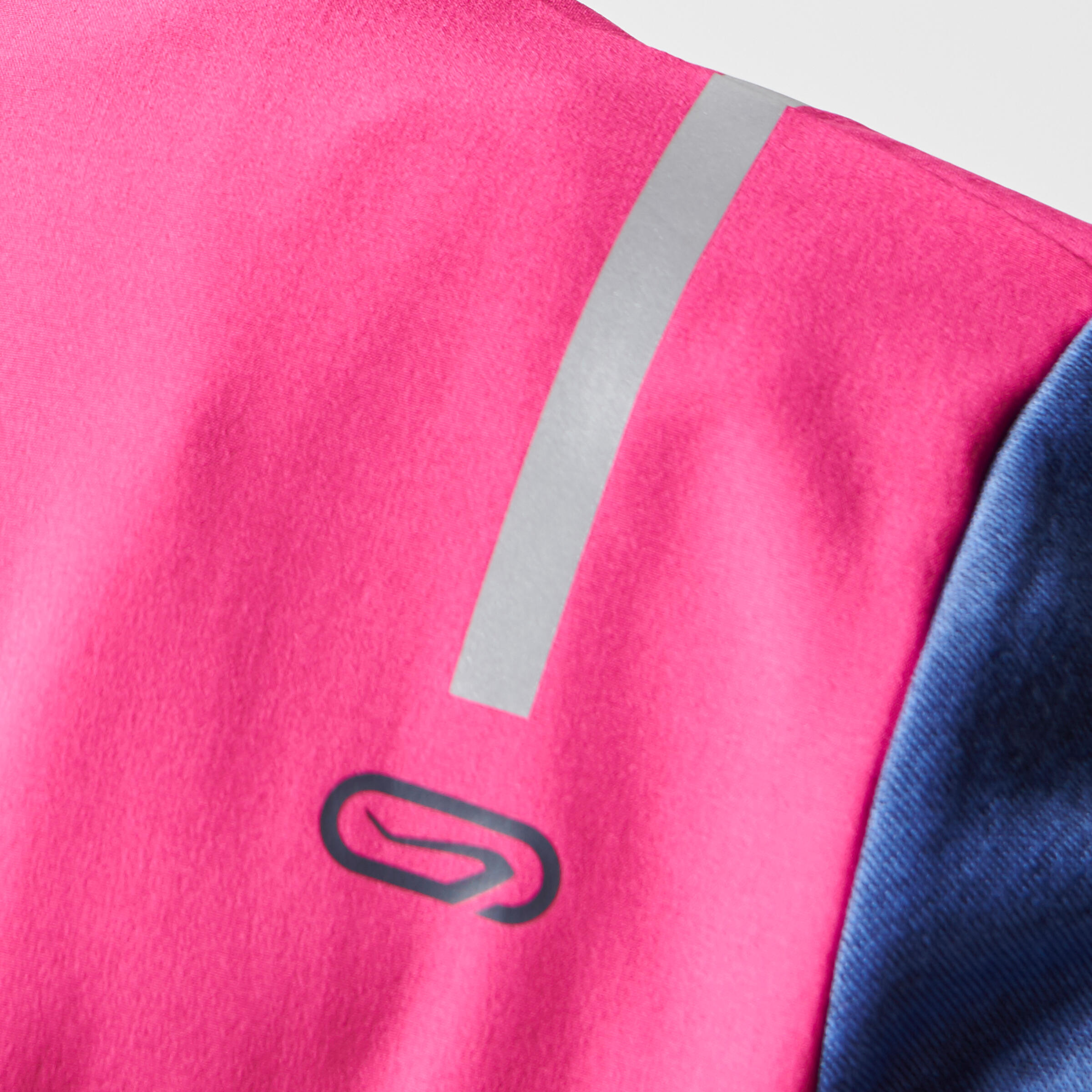 Elio Children's Running Hooded Jersey - Pink/Blue
 14/16
