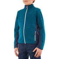 Hike 150 Boy's Hiking Fleece Jacket - Blue