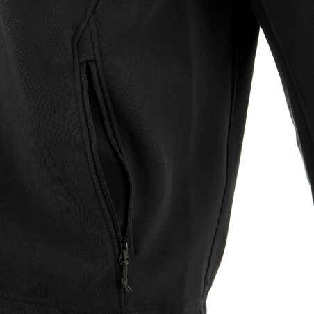 Men's Softshell Windproof Jacket - Black