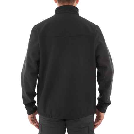 Men's Softshell Windproof Jacket - Black