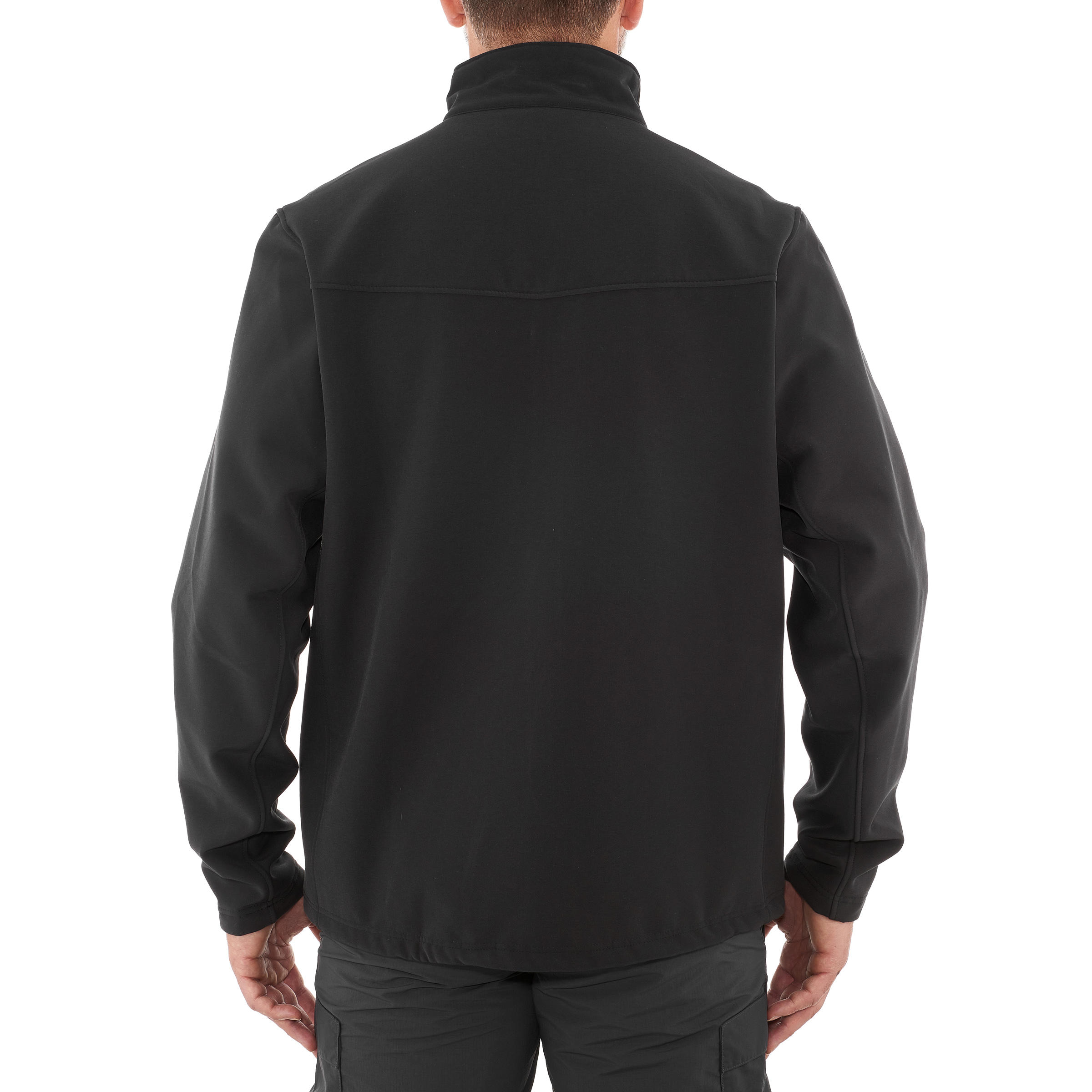 Men's Softshell Windproof Jacket - Black 4/7