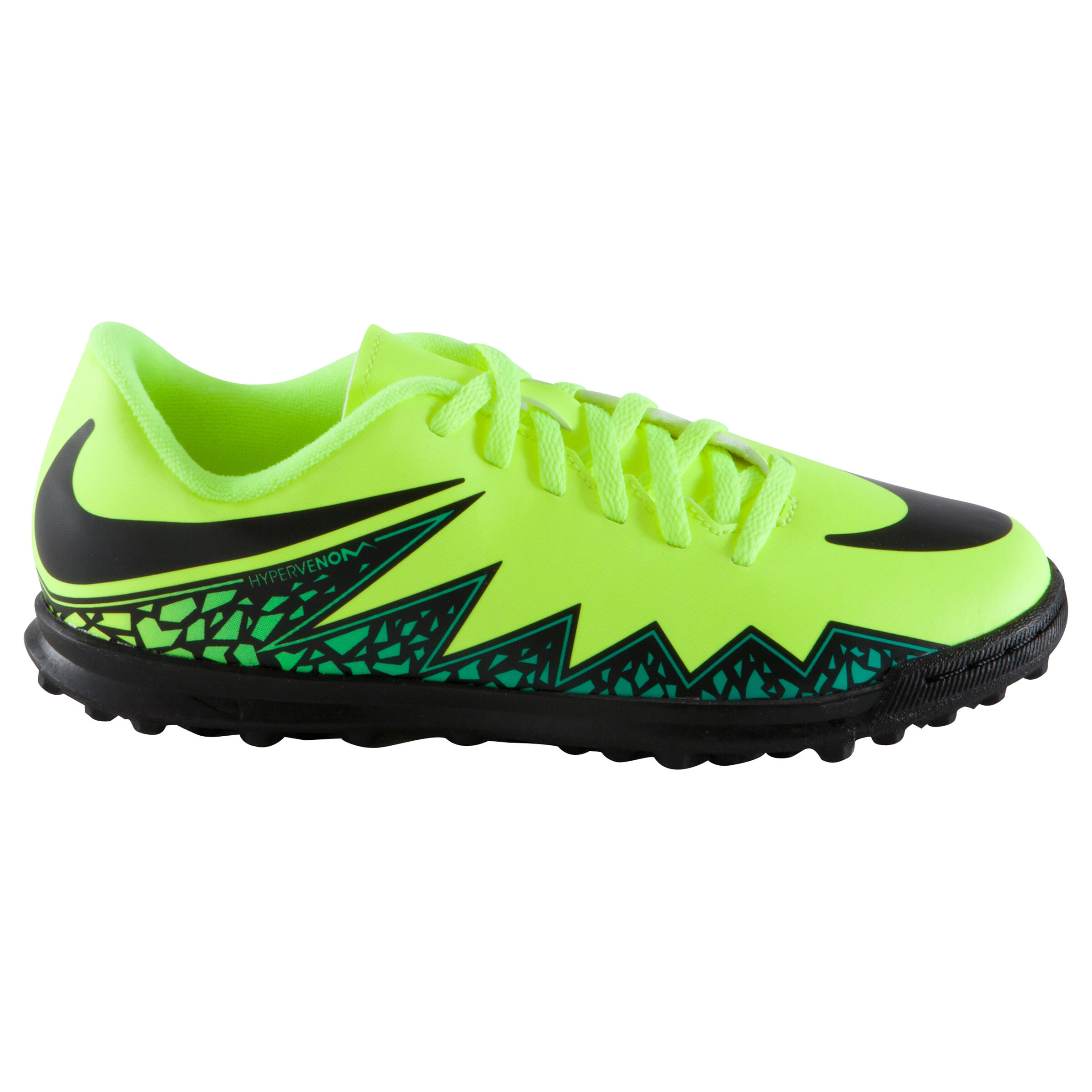 Hypervenom Phade TF Kids Football Boots - Yellow 2/14