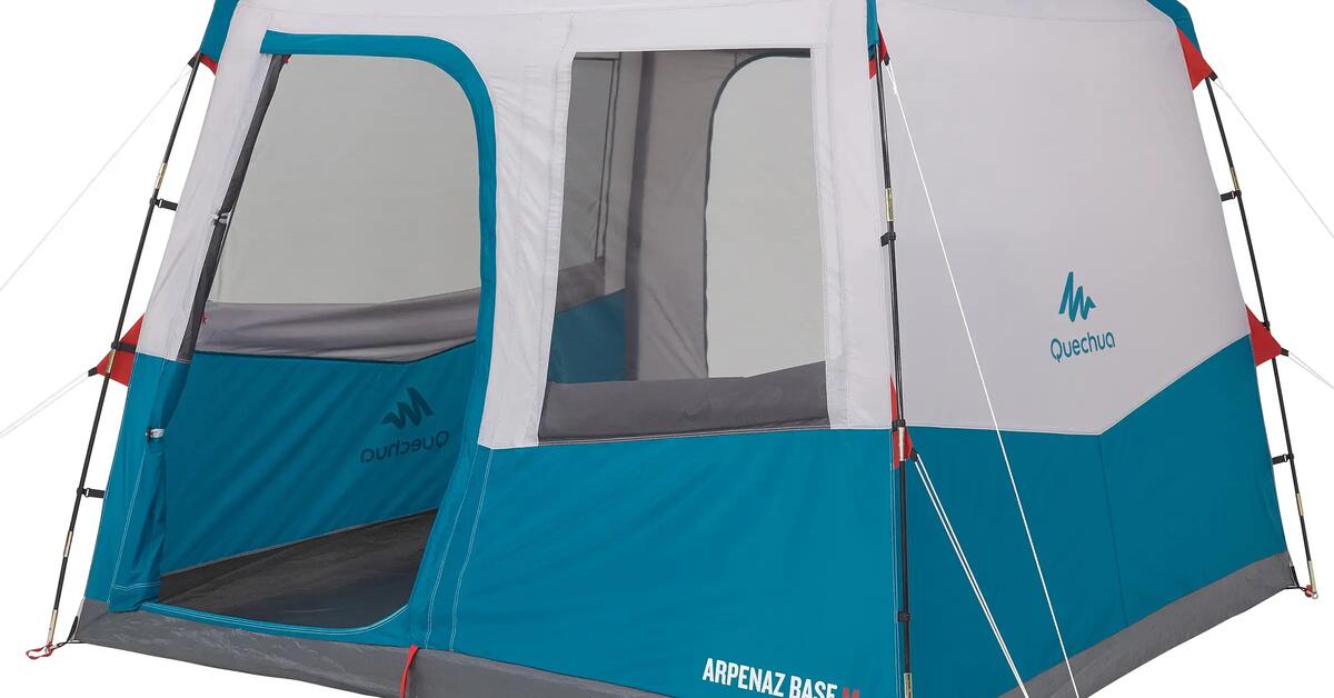 【美品】【セット】ARPENAZ 3+　ARPENAZ BASE M Amazon.co.jp: Decathlon CAMPING TENT ARPENAZ 3+ | 3 PEOPLE