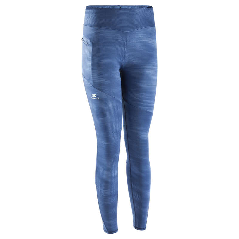 KALENJI KALENJI ELIOPLAY WOMEN'S RUNNING TIGHTS NAVY