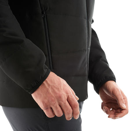 Куртка чоловіча Trek 50 для гірського трекінгу 0°C чорна