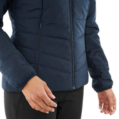 Women’s Synthetic Mountain Trekking Padded Jacket - MT 50 0°C