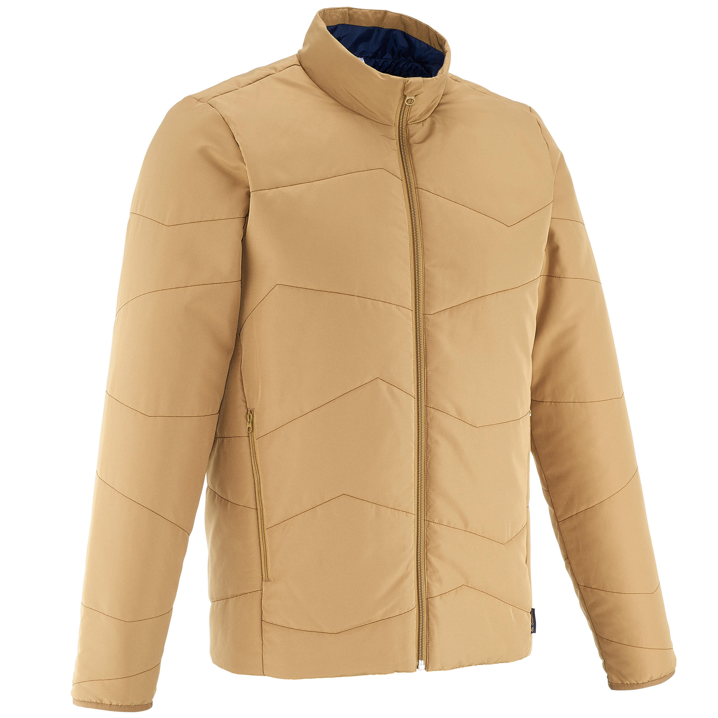 FORCLAZ NH100 Men's Hiking Padded Jacket - Beige