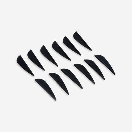 12 PLUMES TIR A L'ARC CLUB ROUGE