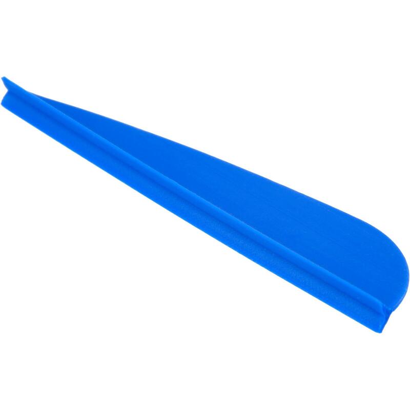 12 Federn Club Bogensport blau