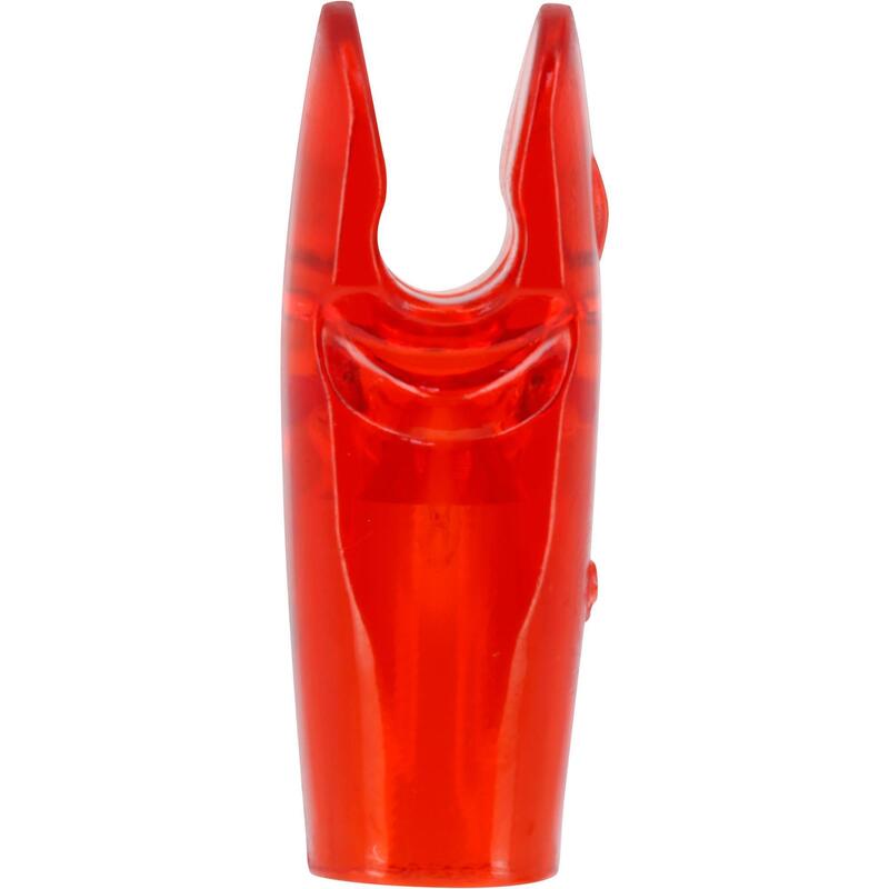 12 ENCOCHES TIR A L'ARC CLUB700/900 ROUGE
