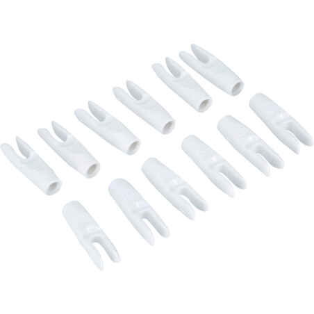 Club CB Archery Nocks - White