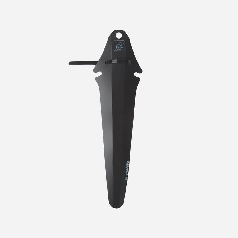 Flash Road Bike Saddle Mudguard - Black