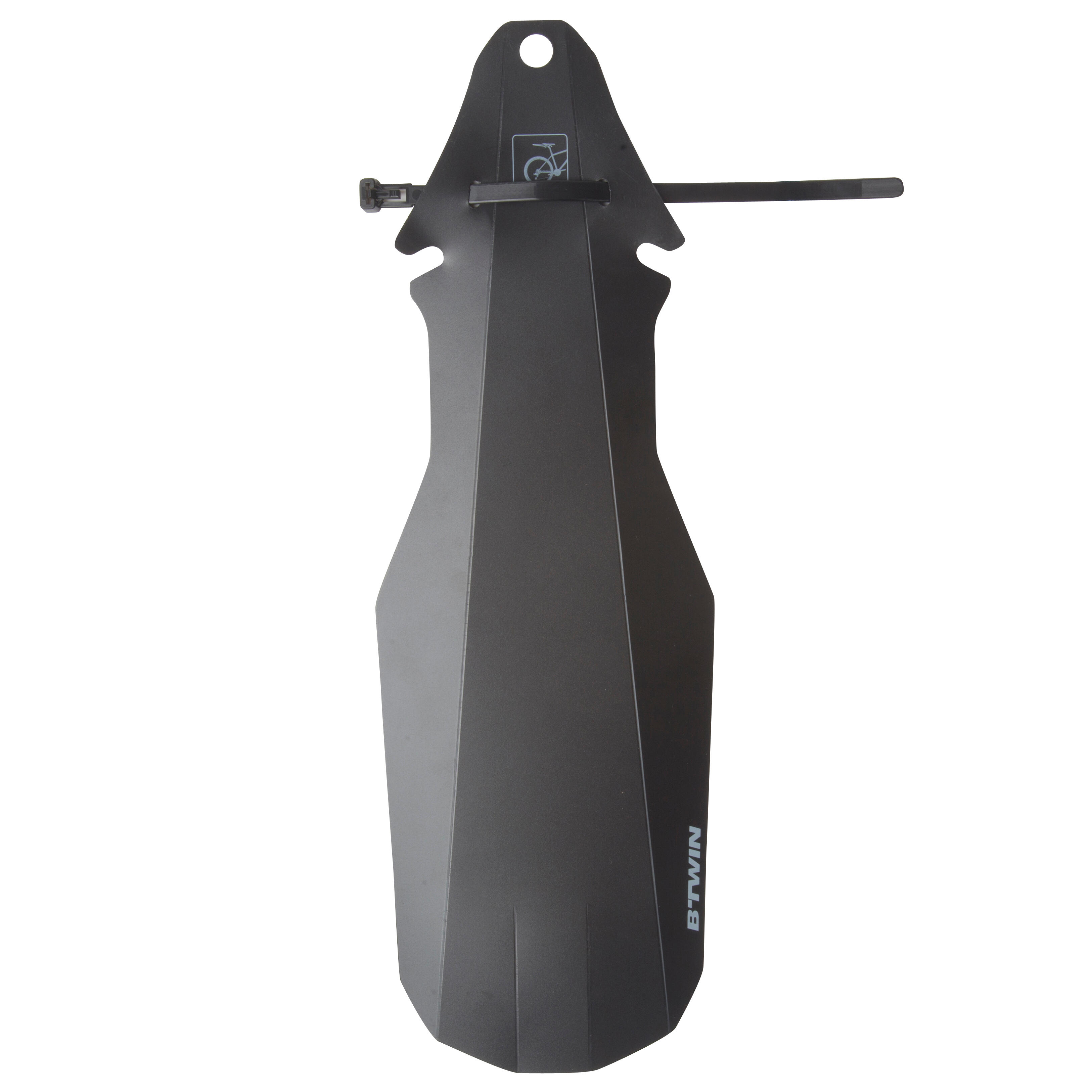 Mountain Bike Rear Mudguard Black Decathlon