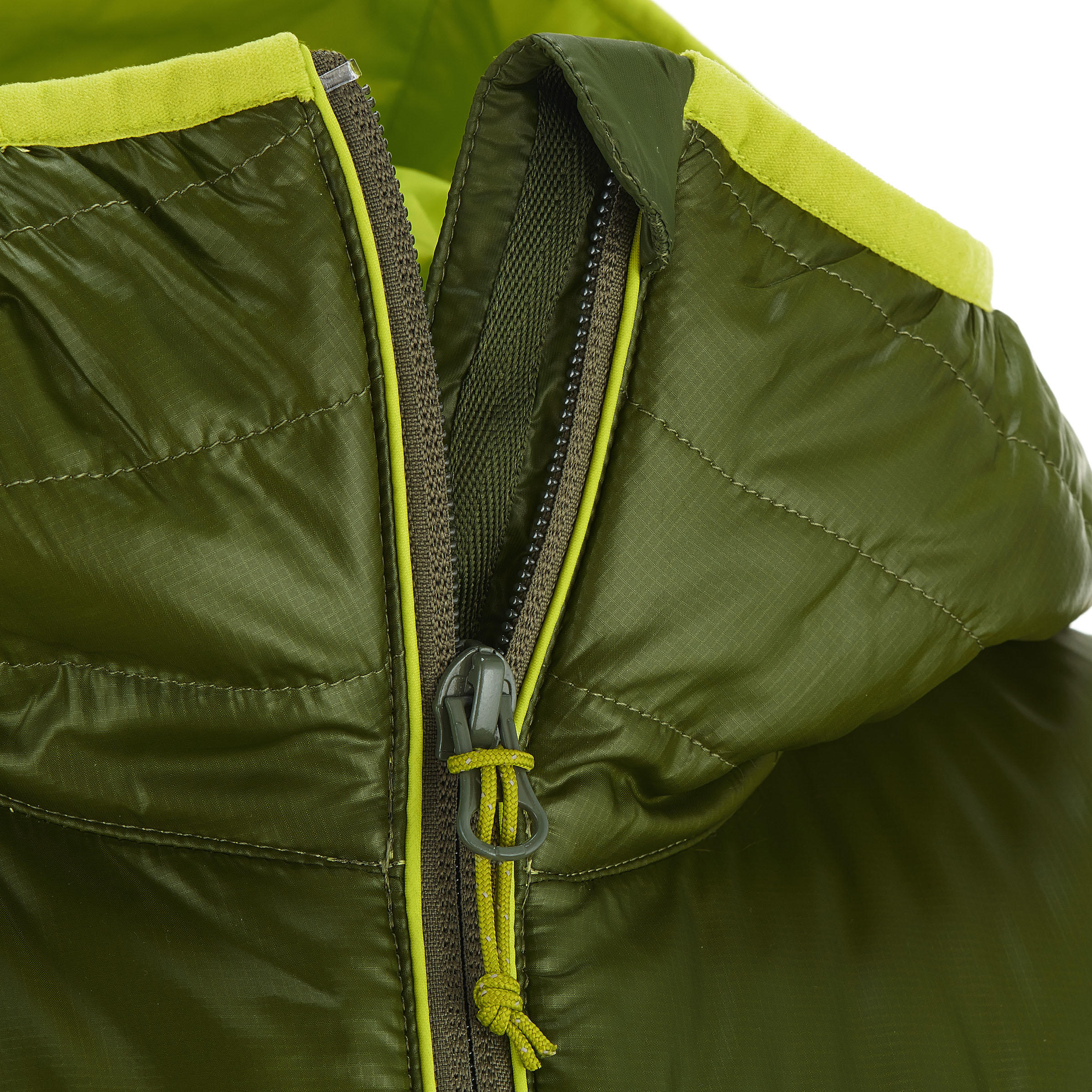 X-Light men's quilted hiking jacket khaki 10/21