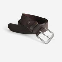 Ceinturon chasse cuir résistant 500 marron 135cm
