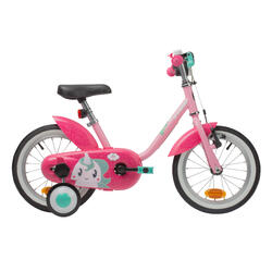 14 ZOLL 14" Kinderfahrrad Mädchenfahrrad Kinder Kinderrad Fahrrad Rad Bike Pink 