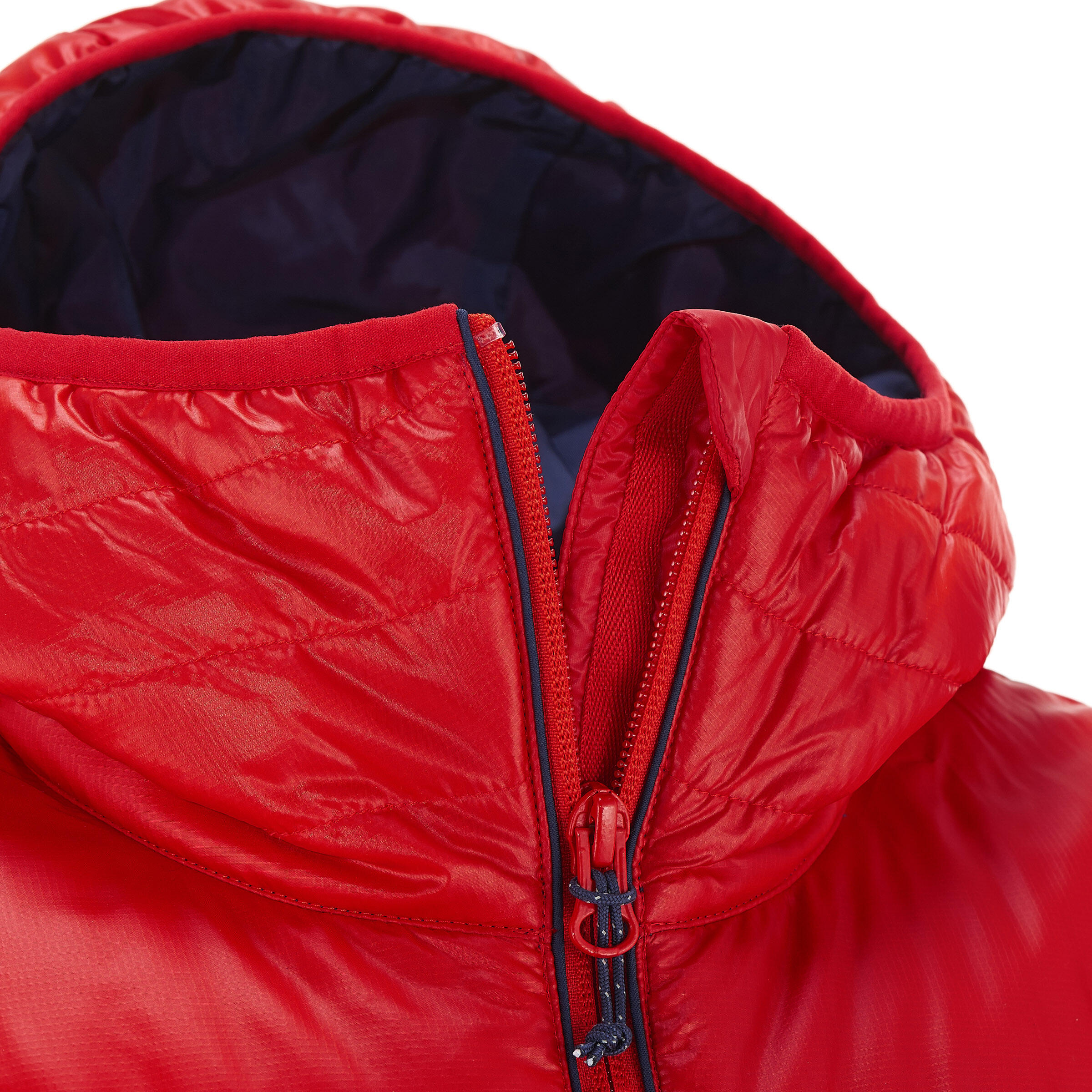 X-Light men's quilted hiking jacket red 4/18