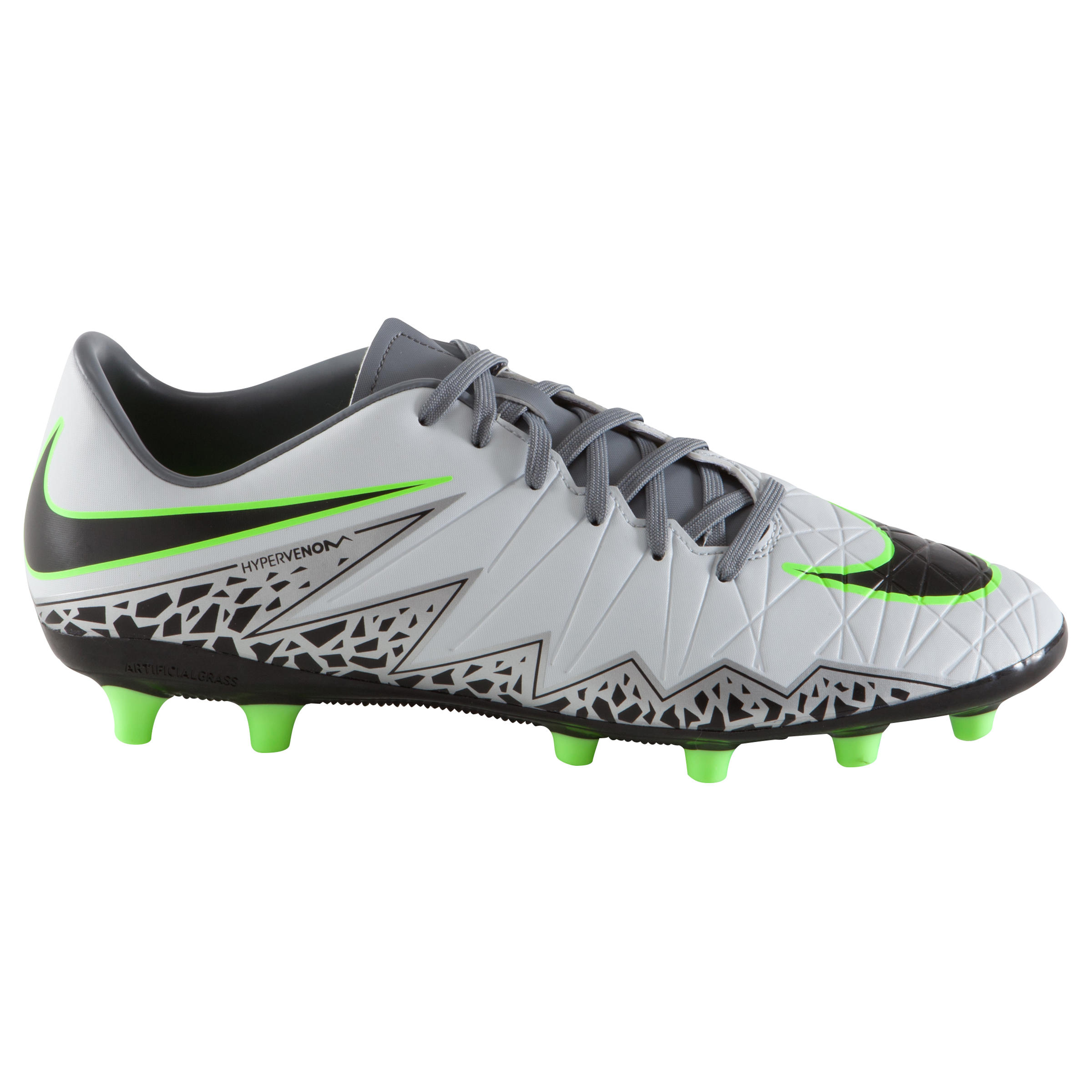 Chaussure football adulte Hypervenom Phelon AG gris 2/15