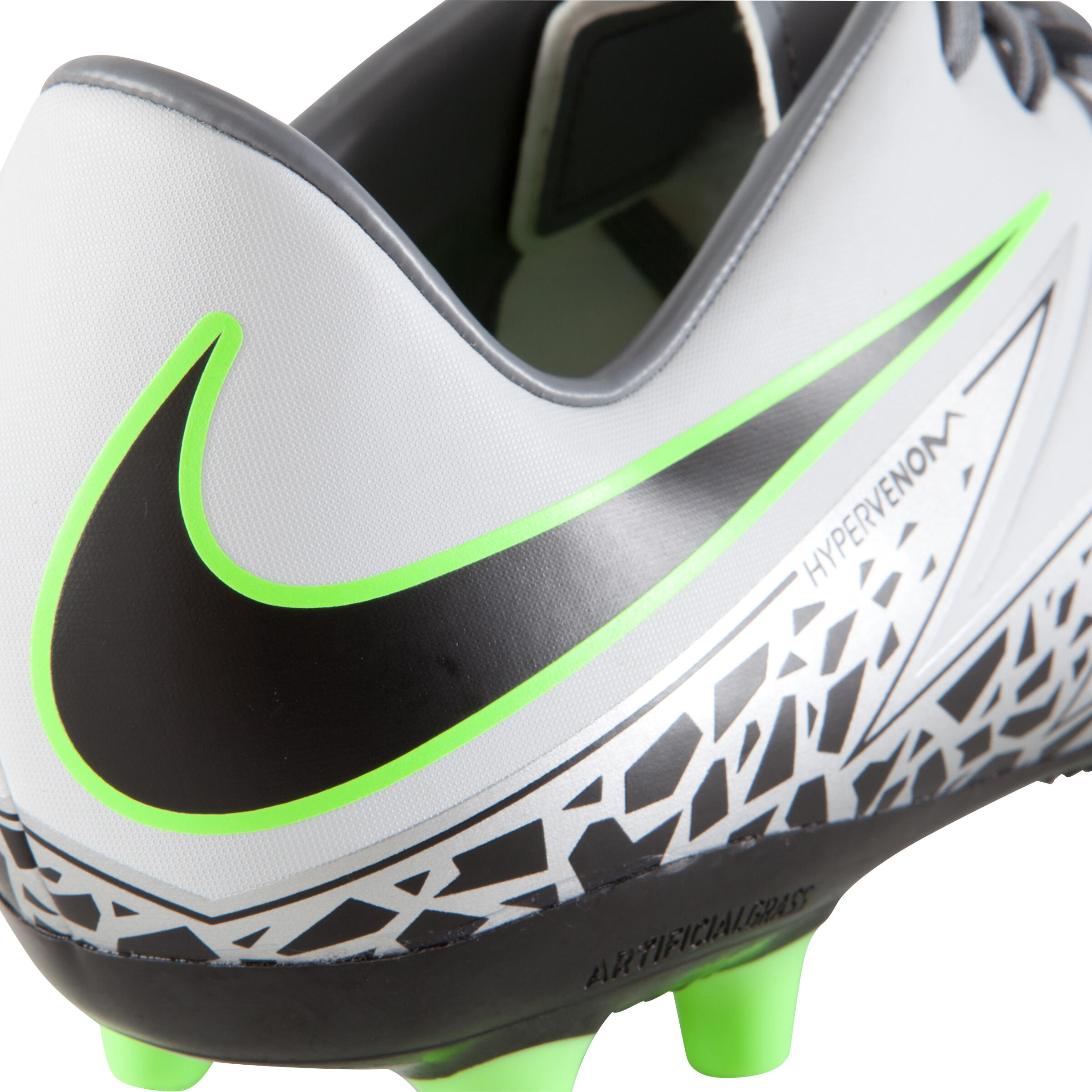 Chaussure football adulte Hypervenom Phelon AG gris 10/15