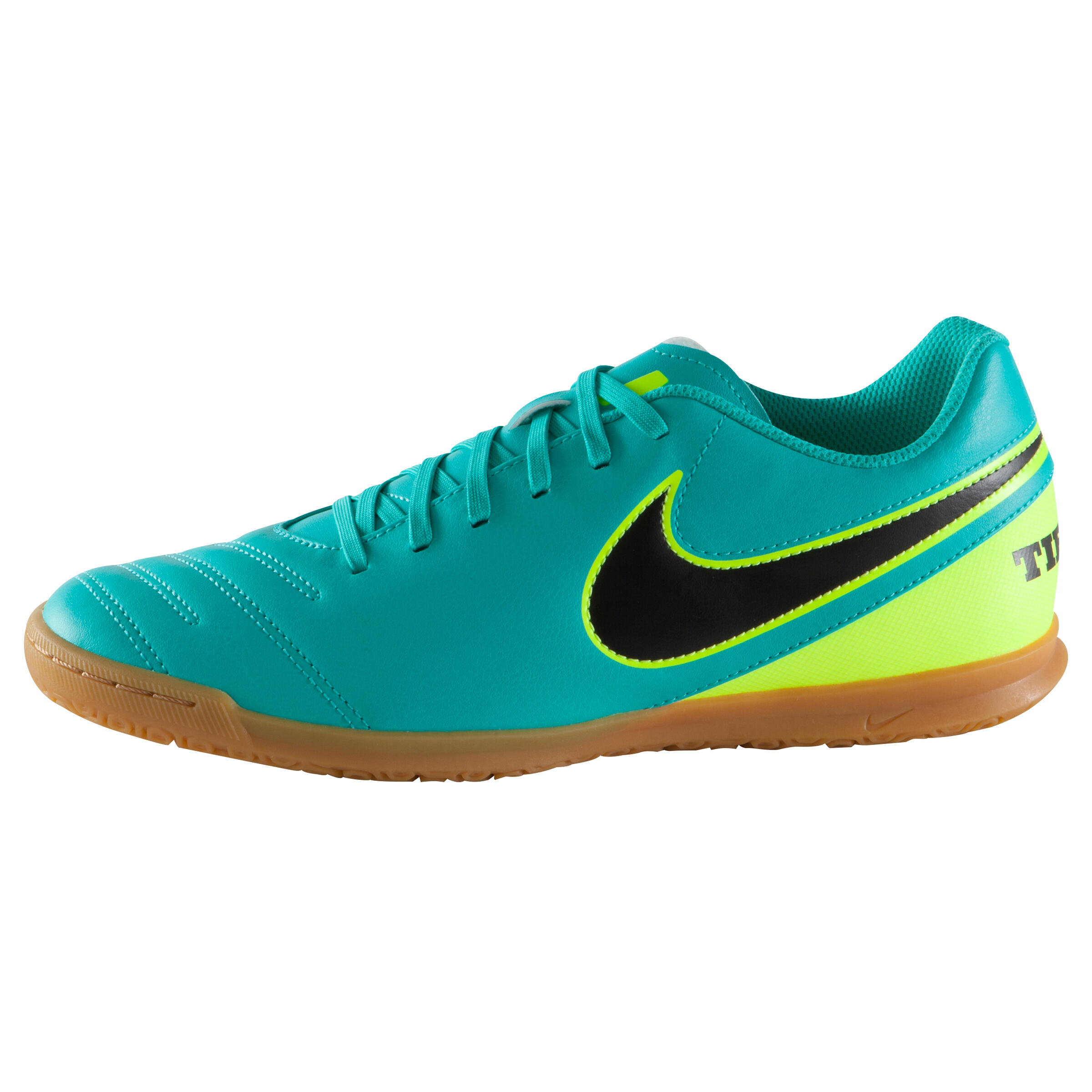 Zaalvoetbalschoenen Tiempo Rio voor volwassenen groen | NIKE | Decathlon.nl