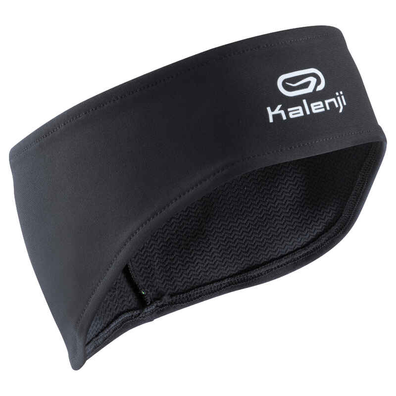 WARM RUNNING HEADBAND BLACK Decathlon