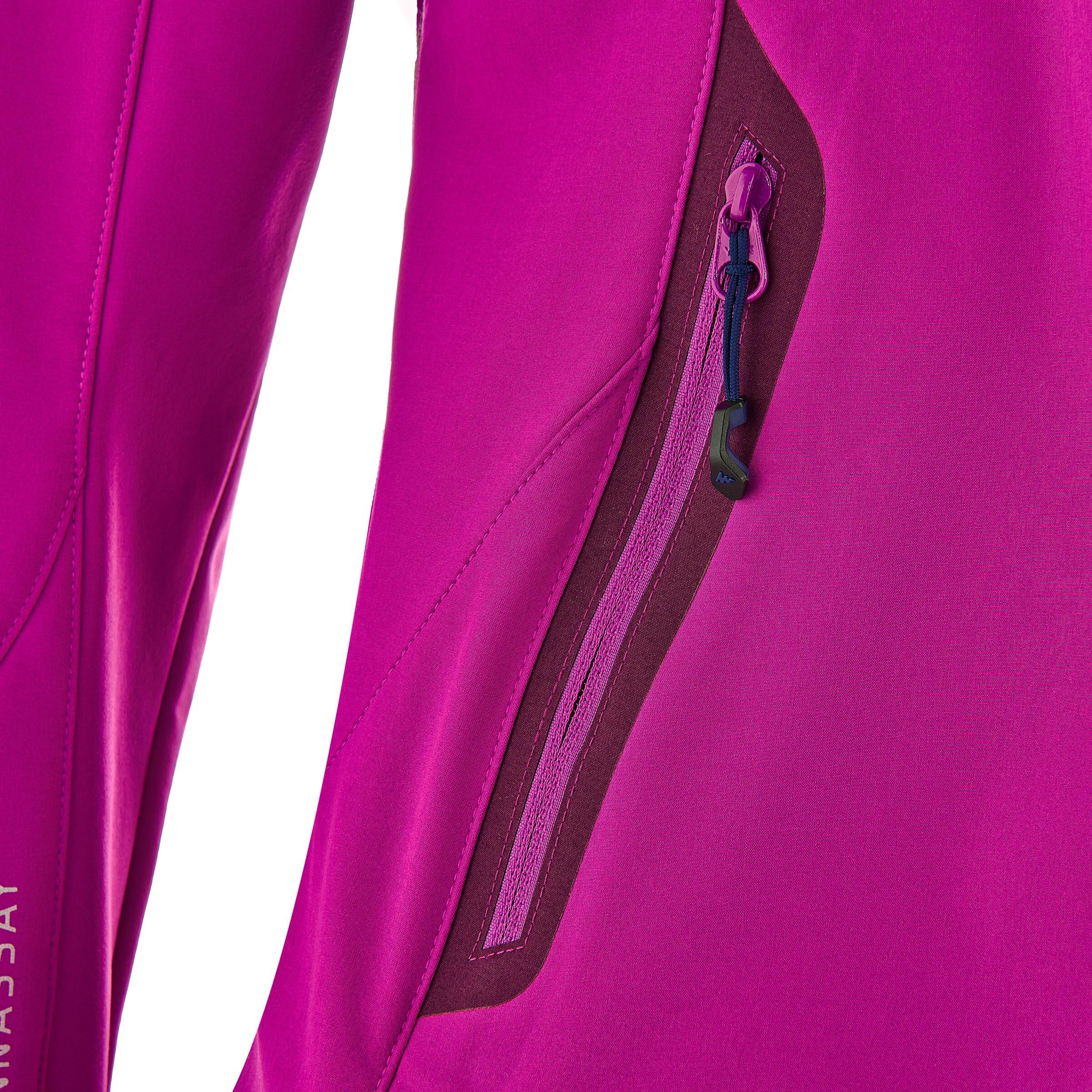 Women's Forclaz 500 Softshell Hiking Jacket - Pink 10/16