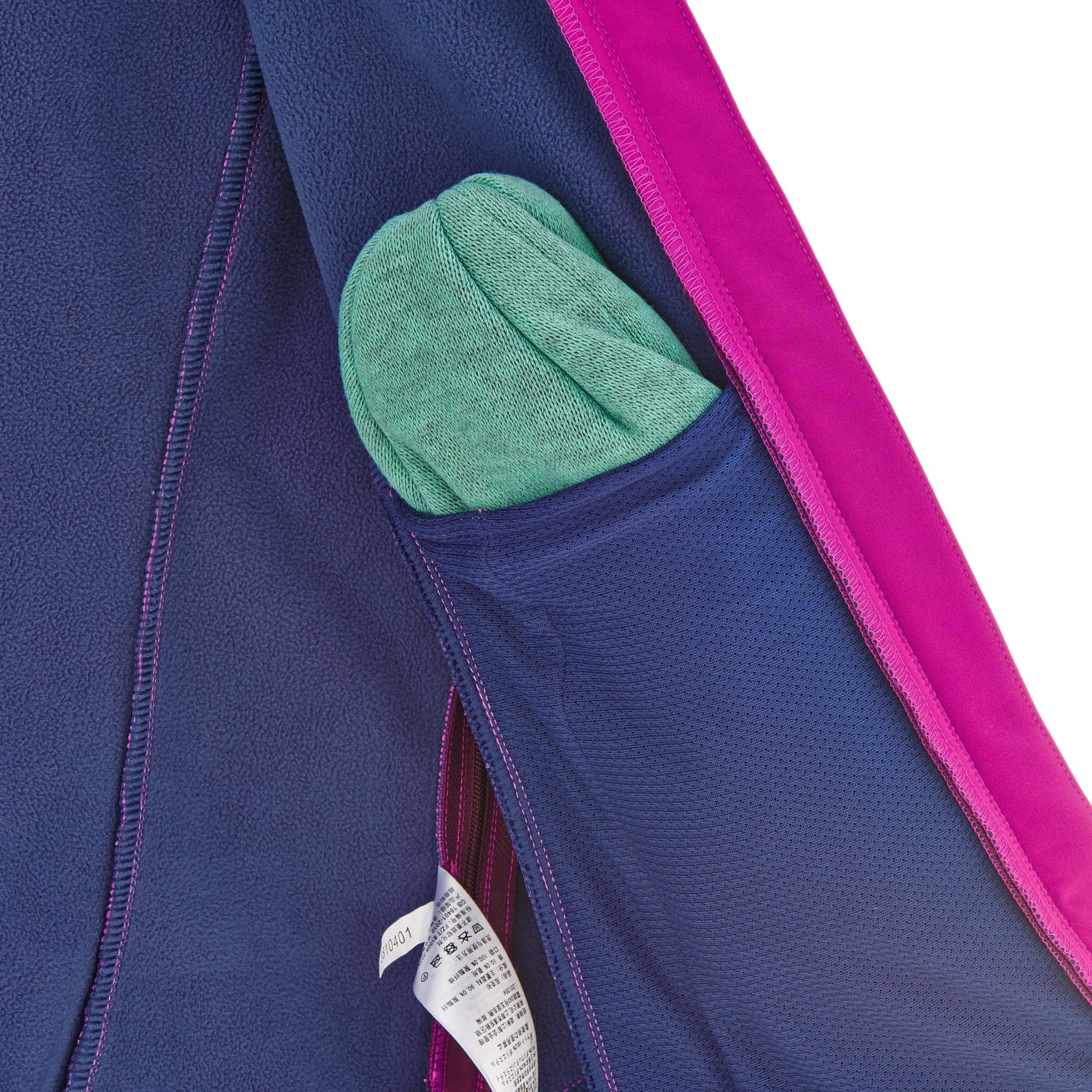 Women's Forclaz 500 Softshell Hiking Jacket - Pink 12/16