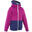 Girls' Hiking Hooded Jacket - Purple