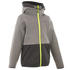 Boy’s Hiking Fleece Jacket Hike 550 - Grey