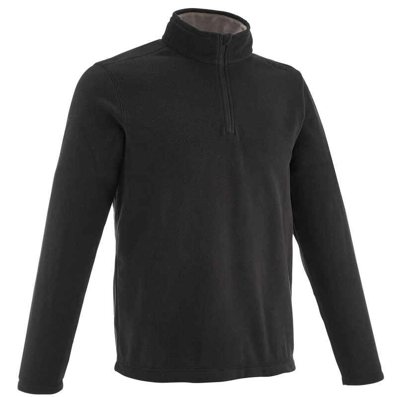 Forclaz 50 Men's Mountain Hiking Fleece - Black