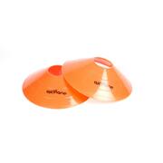 Saucer cones orange pack of 6