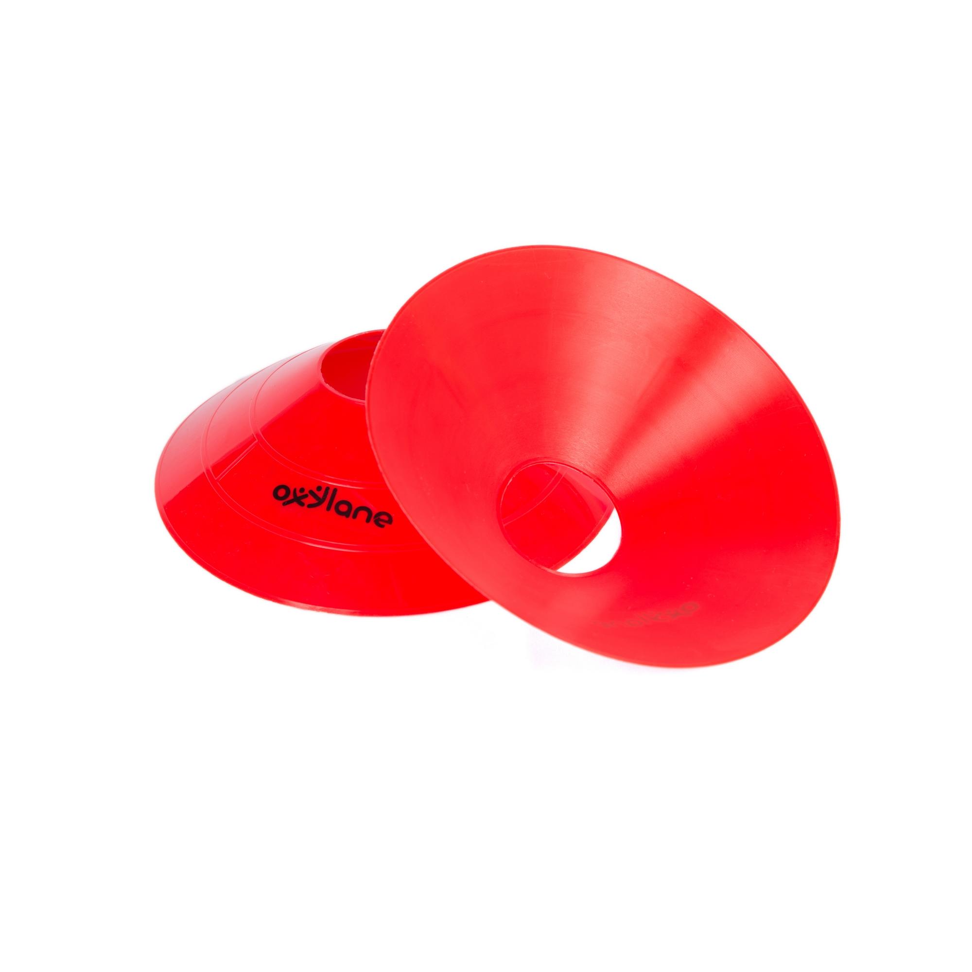 

Saucer Cones Red Pack of 6 By KIPSTA | Decathlon