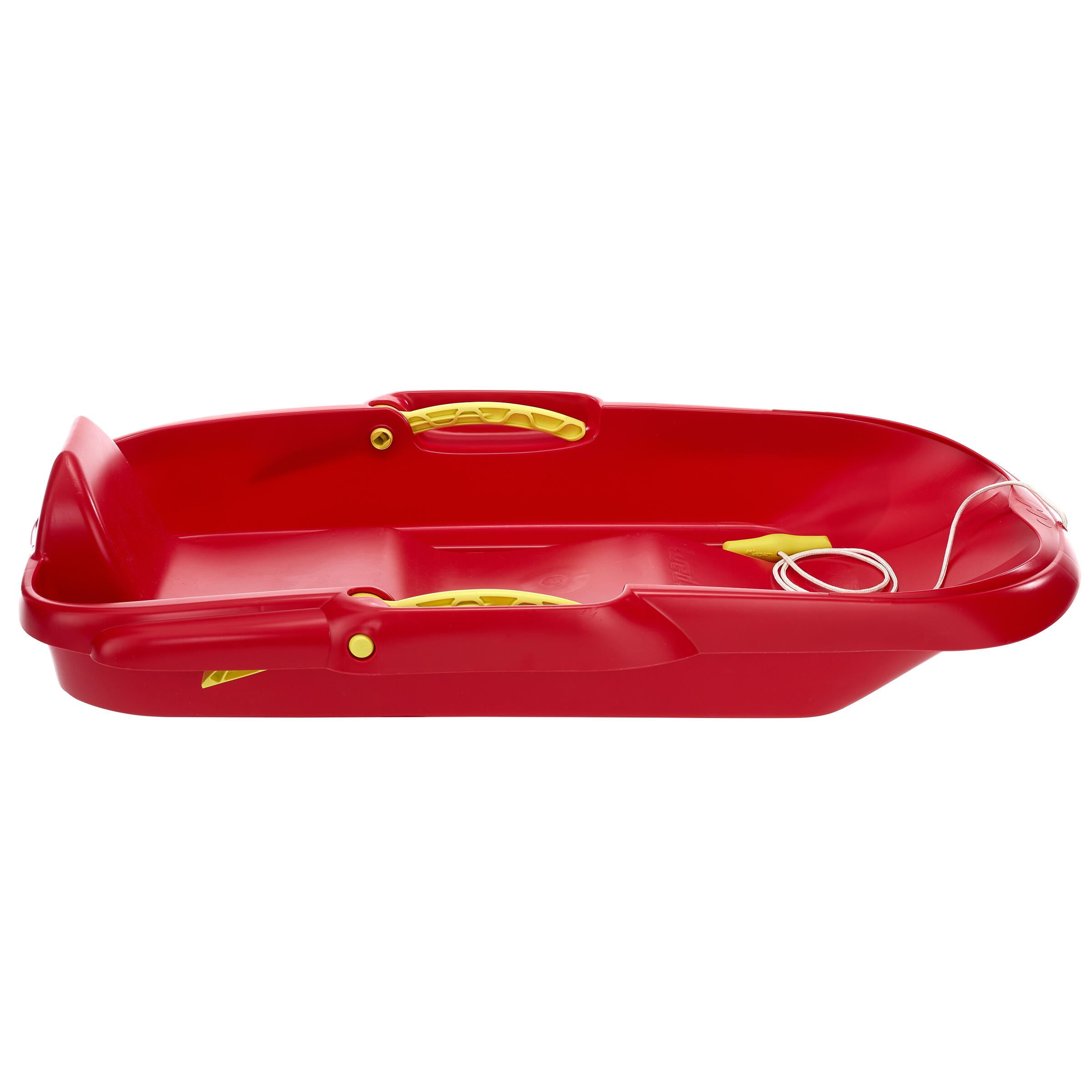 MRZ 100 2-Person Sledge With Brake - Red 2/8